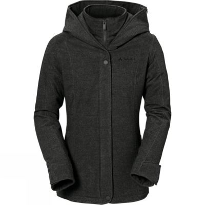 Parka Vaude Camarque Mujer - Negras - Chile DIC268503